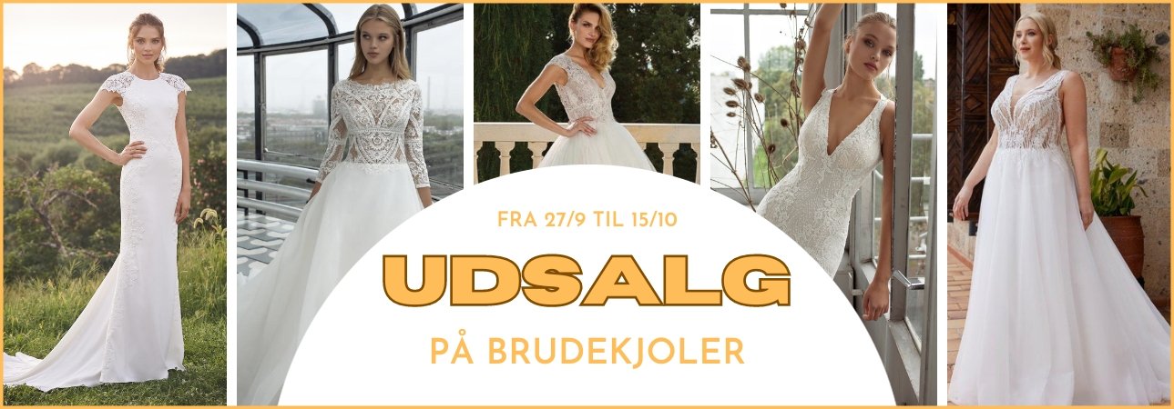 symaskine fedt nok Formindske Brudekjoler og tilbehør til bruden. Brudekjoler i Aarhus.